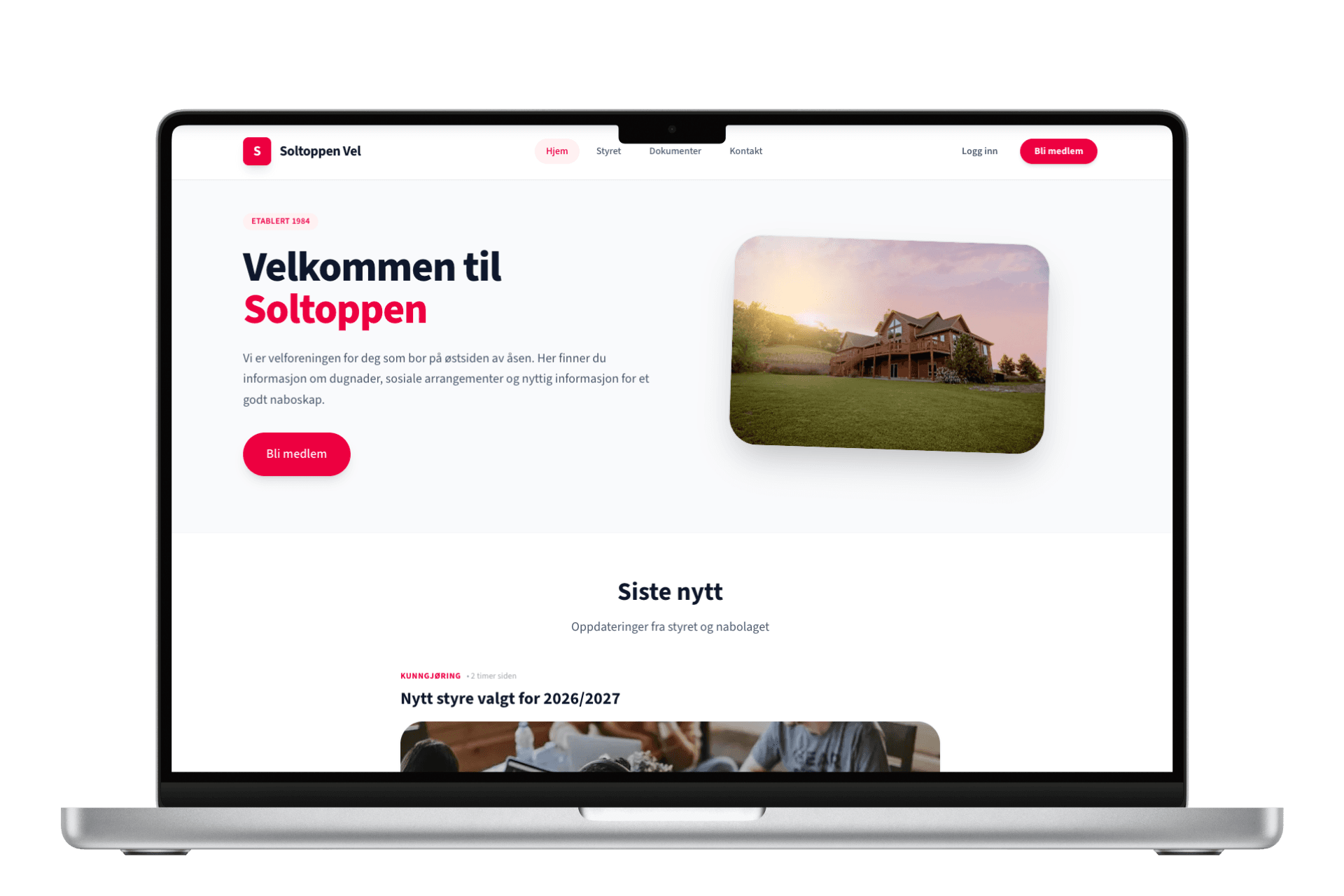 Nettsidebygger på Mac